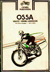 Ossa Motorcycle Serial Numbers